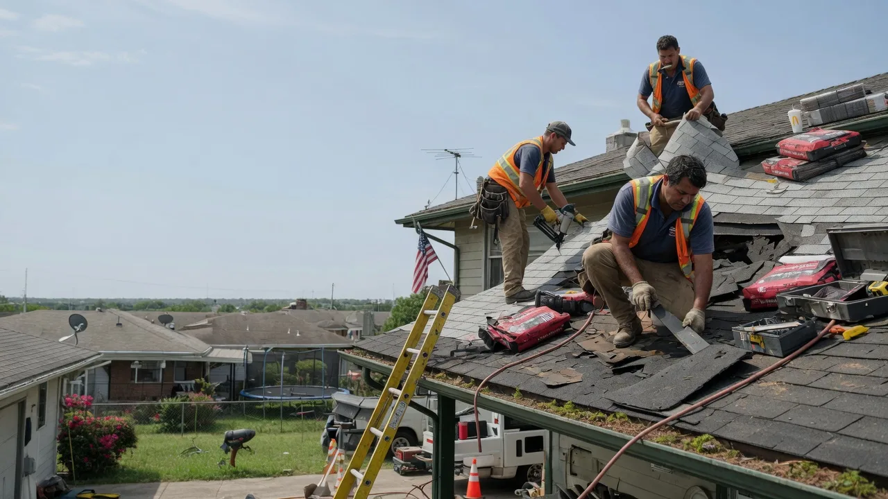 Roof Repair in Huffman, TX near me